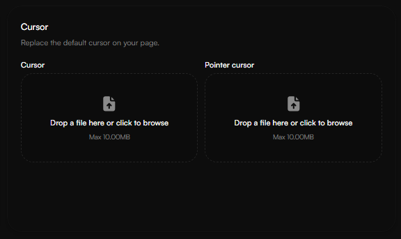 Cursors