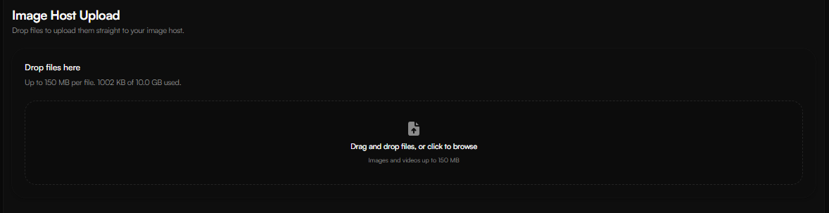 Image Host Upload