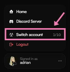 Switch Account